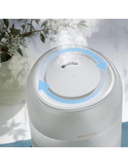 PHILIPS Овлажнител Серия 1000 До 41 m2 3 настройки бяло