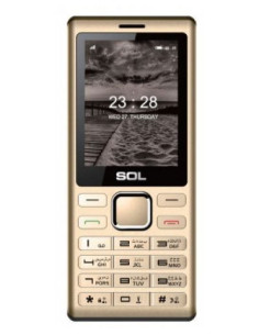 Мобилен телефон с бутони SOL B2410 Златен