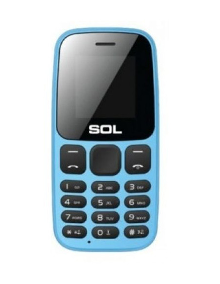 Мобилен телефон с бутони SOL B1405 DARK BLUE