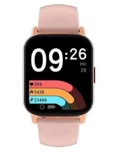 СМАРТ ЧАСОВНИК DOOGЕЕ CS2 розов  БЕЗ СИМ СЪС СИЛИКОНОВА КАИШКА