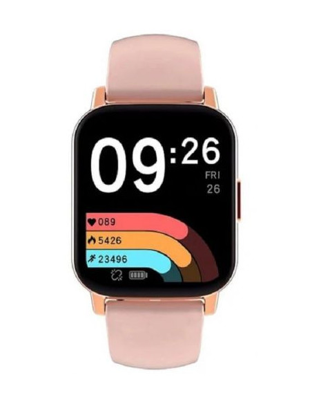 СМАРТ ЧАСОВНИК DOOGЕЕ CS2 розов  БЕЗ СИМ СЪС СИЛИКОНОВА КАИШКА