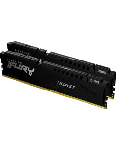 Kingston 16GB 4800MT/s DDR5 CL38 DIMM (Kit of 2) FURY Beast Black PnP, EAN: 740617325973