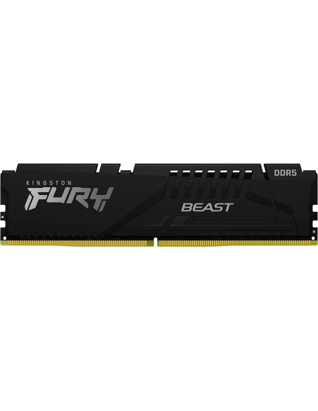 Kingston 16GB 4800MT/s DDR5 CL38 DIMM (Kit of 2) FURY Beast Black PnP, EAN: 740617325973