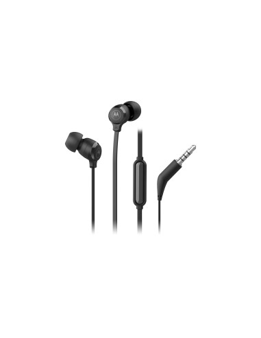 СЛУШАЛКИ MOTOROLA Earbuds 3C-S BLACK в ухото с кабел