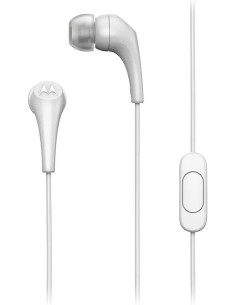 СЛУШАЛКИ MOTOROLA Earbuds 3C-S WHITE в ухото