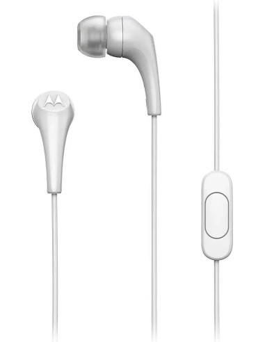 СЛУШАЛКИ MOTOROLA Earbuds 3C-S WHITE в ухото