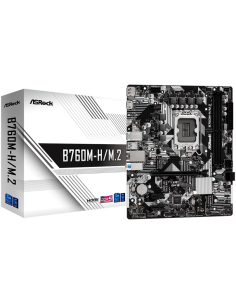 ASROCK MB B760  2 x DDR5 1 x HDMI Port 1 x DisplayPort 4 x SATA3 2 x Ultra M.2 Micro ATX