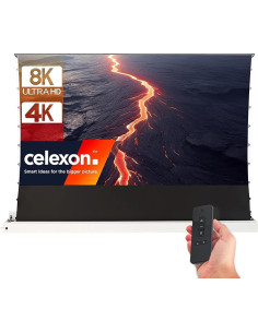 celexon CLR HomeCinema Plus UST High Contrast Electric Floor Screen - 114 21:9 black