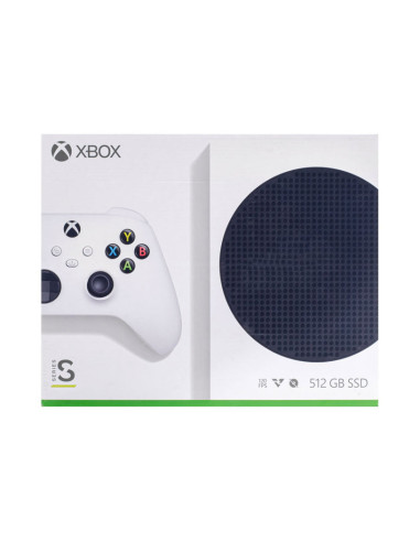 MS Xbox Series S 512GB EN/NL/FR/DE/PT/ES b БЯЛ EMEA-WE 1 лиценз XBOX - Конзола