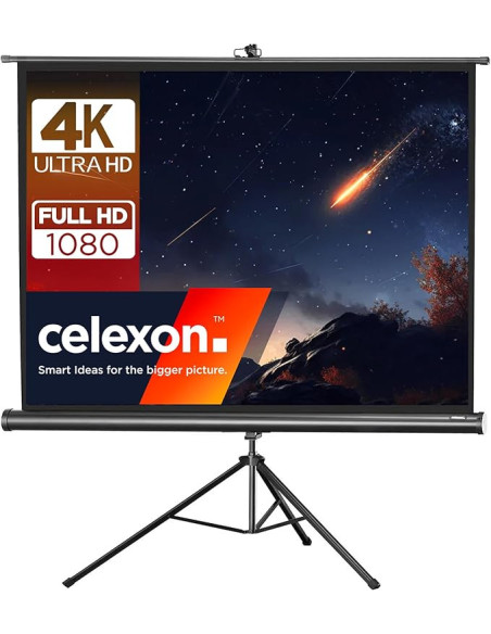 Екран със статив celexon Stativleinwand Economy 133 x 133 cm