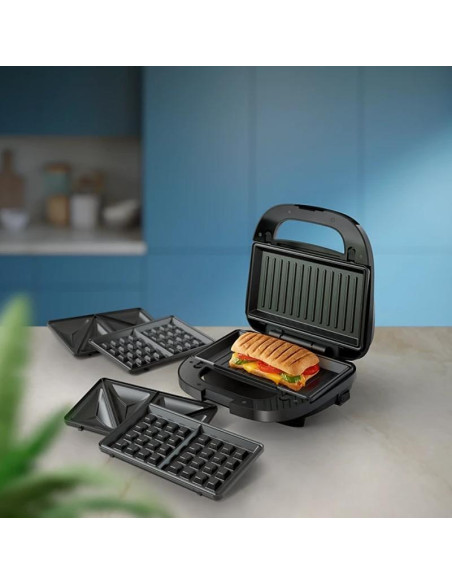 Сандвич машина PHILIPS 3 комплекта чинии за панини, сандвичи и гофрети