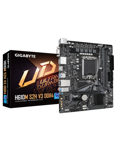 GIGABYTE H610M S2H V3 DDR4 LGA1700 2xDDR4 4xSATA 1xM.2