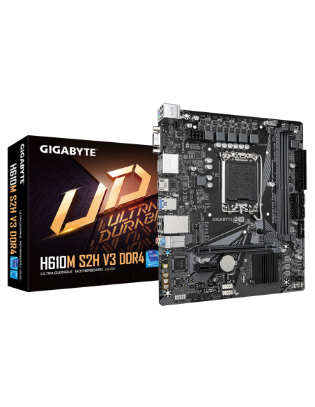 GIGABYTE H610M S2H V3 DDR4 LGA1700 2xDDR4 4xSATA 1xM.2