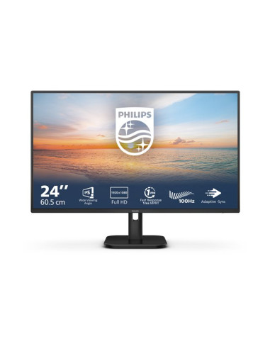PHILIPS 24E1N1100A/00 23,8 инча 1920x1080 16:9 1ms 250cd/m2 HDMI VGA Черен