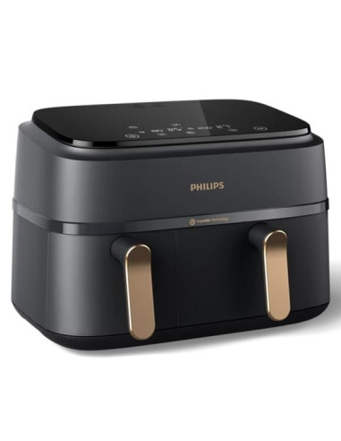 PHILIPS Airfryer Series 3000 Двойна кошница 8 предварително зададени менюта