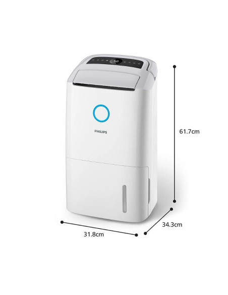 PHILIPS Dehumidifier and Purifier Series 5000 до 26l на ден за помещения до 137m2 HEPA NanoProtect
