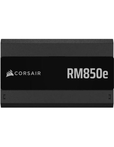Захранване CORSAIR RMe Series RM850e 850 Watt ATX 3.1 PCIe 5.1, сертифицирано от Cybenetics Gold, напълно модулно.