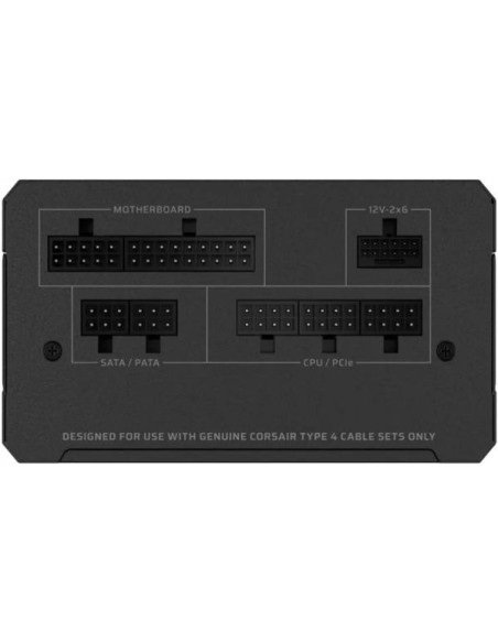 Захранване CORSAIR RMe Series RM850e 850 Watt ATX 3.1 PCIe 5.1, сертифицирано от Cybenetics Gold, напълно модулно.