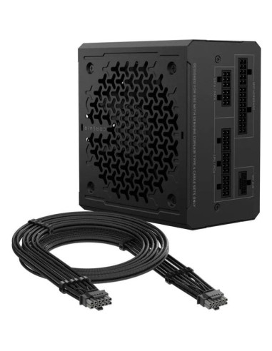 Захранване CORSAIR RMe Series RM850e 850 Watt ATX 3.1 PCIe 5.1, сертифицирано от Cybenetics Gold, напълно модулно.