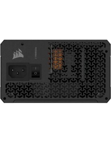 Захранване CORSAIR RMe Series RM850e 850 Watt ATX 3.1 PCIe 5.1, сертифицирано от Cybenetics Gold, напълно модулно.