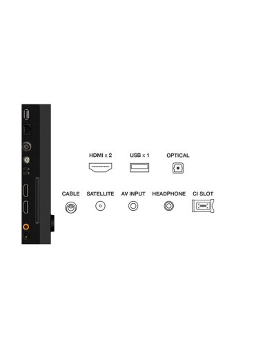 TCL 32-инчов FHD QLED Google TV 32S5K Аудио 2x10W