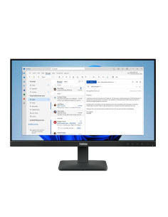 Lenovo ThinkVision S24-4e 23.8" IPS WLED, 1920x1080, 16:9, 4ms, 100Hz, 250 cd/m2, 1300:1, HDMI, VGA, накланяне