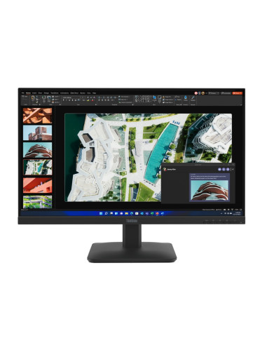 Lenovo ThinkVision S27-4e 27" IPS WLED, 1920x1080, 16:9, 4ms, 100Hz, 300 cd/m, 1500:1, HDMI, VG, накланяща се стойка