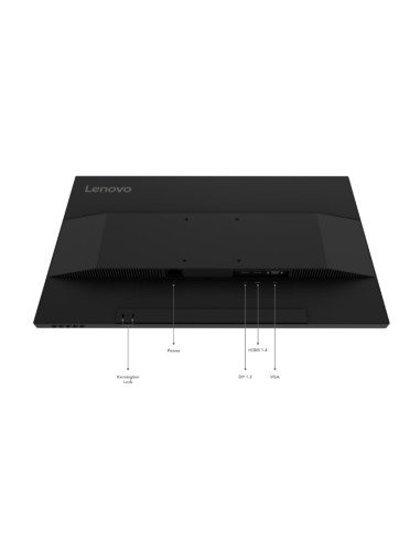 Lenovo ThinkVision E27-40 27" IPS, WLED, 1920x1080, 16:9, 100Hz, 300 cd/m2, 1500:1, 2Wx2 високоговорителя, HDMI, DP, VGA, нак