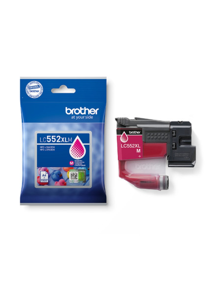 Мастилена касета Brother LC-552 XL Magenta с висок капацитет