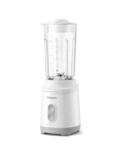 PHILIPS Мини блендер серия 3000 350W ProBlend 2 настройки за скорост бял и сребрист