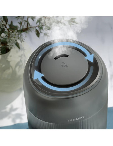 PHILIPS Humidifier Series 1000 До 41 m2 3 настройки сиво