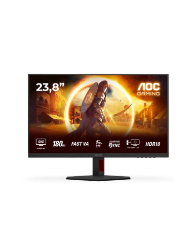 AOC Q24G4RE, 23.8" Fast IPS WLED, 2560x1440@180Hz, 1ms GtG, 0.5ms MPRT, 300cd m2, 1000:1, 80M:1 DCR, Adaptive Sync, FlickerFr