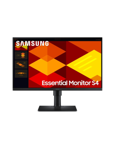 Samsung LS24D406GA, 24" IPS LED, 1920x1080, 5ms, 100 Hz, 250cd/m2, HDMI, DP, USB Hub, Черен