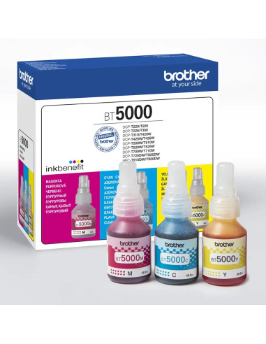 Brother Value Pack BT5000C, BT5000M, BT5000Y бутилка с мастило за T420, T426, T520, T720, T920