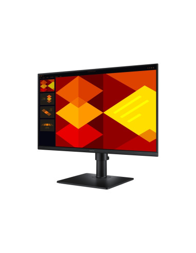 Samsung LS24D406GA, 24" IPS LED, 1920x1080, 5ms, 100 Hz, 250cd/m2, HDMI, DP, USB Hub, Черен