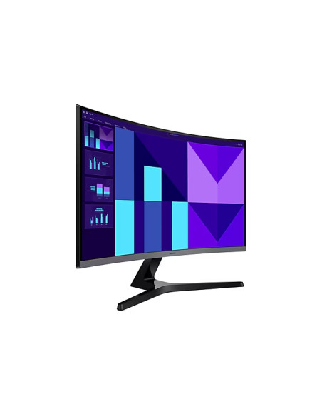 Samsung 27D392 27" извит VA 1920x1080 4ms 100Hz D-Sub HDMI черен