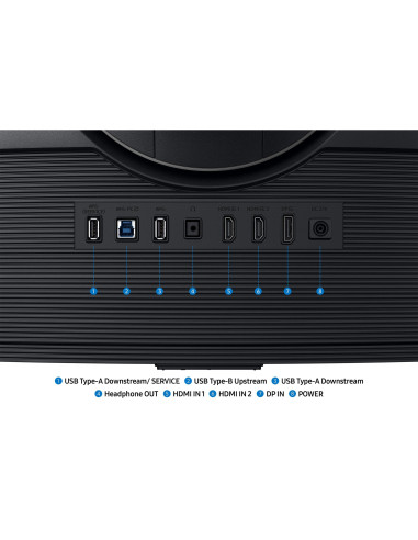 SAMSUNG LS37FG750EUXEN 37 инча 3840x2160 16:9 1ms 2xHDMI DP USB Извит