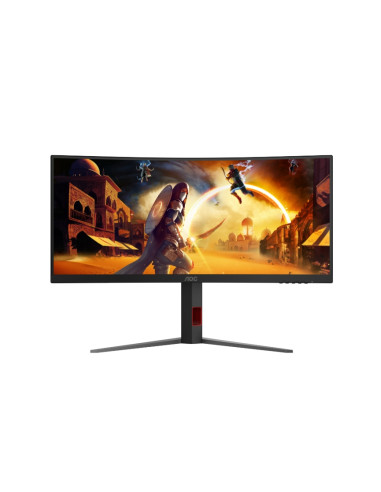 AOC CU34G4Z, 34" Curved 1500R, VA, WLED, 3440x1440@240Hz, 1ms GtG, 0.3ms MPRT, 450cd m/2, 2500:1, 80M:1 DCR, Adaptive Sync, F