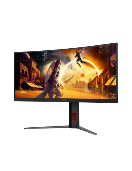 AOC CU34G4Z, 34" Curved 1500R, VA, WLED, 3440x1440@240Hz, 1ms GtG, 0.3ms MPRT, 450cd m/2, 2500:1, 80M:1 DCR, Adaptive Sync, F