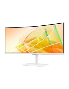 Samsung 34A650 34" Curved VA 3440x1440 5ms 100Hz DP HDMI USB 3.0 Високоговорители Thunderbolt Бял 2