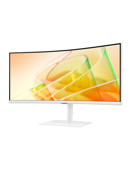 Samsung 34A650 34" Curved VA 3440x1440 5ms 100Hz DP HDMI USB 3.0 Високоговорители Thunderbolt Бял