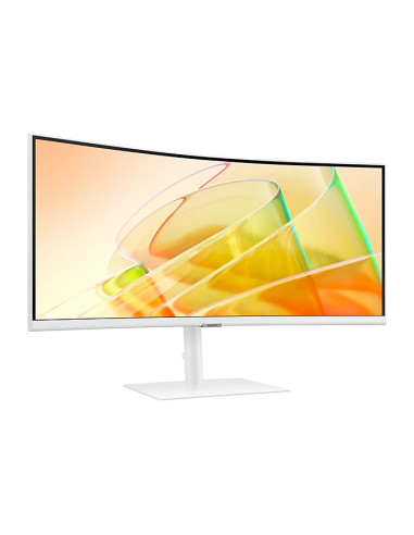 Samsung 34A650 34" Curved VA 3440x1440 5ms 100Hz DP HDMI USB 3.0 Високоговорители Thunderbolt Бял
