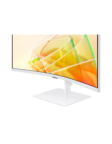 Samsung 34A650 34" Curved VA 3440x1440 5ms 100Hz DP HDMI USB 3.0 Високоговорители Thunderbolt Бял