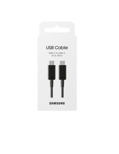 Samsung кабел USB-C към USB-C 1.8m (5A) черен