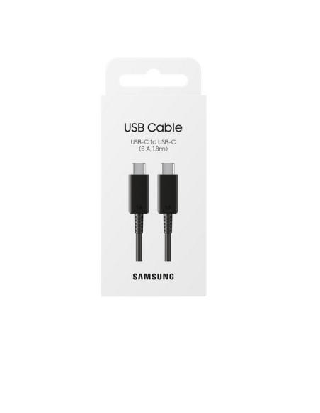 Samsung кабел USB-C към USB-C 1.8m (5A) черен