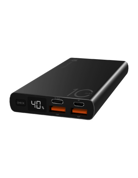 Външна батерия NAVITELPWR10 AL BLACK, 10 000 mAh