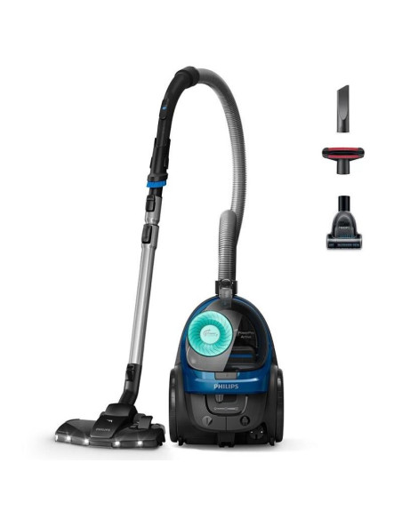PHILIPS Прахосмукачка без торба Серия 5000 PowerCyclone 7 Allergy H13 филтър TriActive+ LED