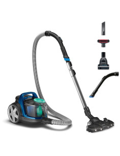 PHILIPS Прахосмукачка без торба Серия 5000 PowerCyclone 7 Allergy H13 филтър TriActive+ LED 2