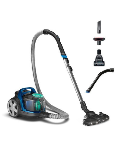 PHILIPS Прахосмукачка без торба Серия 5000 PowerCyclone 7 Allergy H13 филтър TriActive+ LED