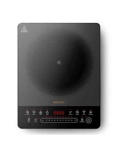 Индукционен котлон PHILIPS серия 5000 8 настройки за автоматично изключване